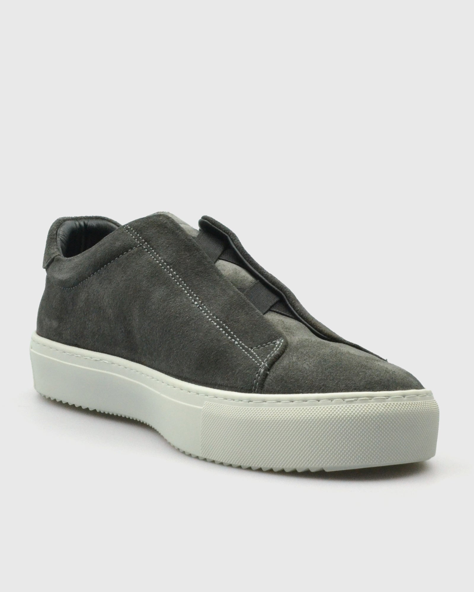 VINCENT & FRANKS W25VF-BRACESLIP D-GREY SUEDE SNEAKER