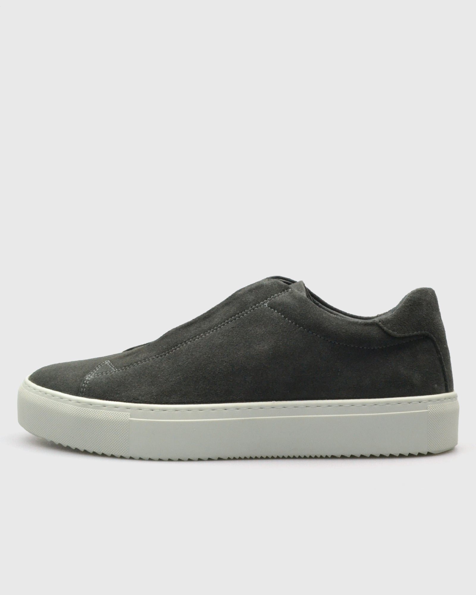VINCENT & FRANKS W25VF-BRACESLIP D-GREY SUEDE SNEAKER
