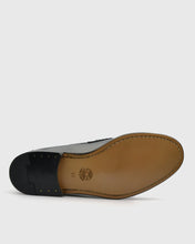 Load image into Gallery viewer, VINCENT & FRANKS W25VF BLACK HIGH-SHINE PENNY LOAFER