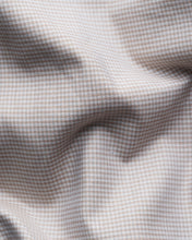 Load image into Gallery viewer, ETON 10001398033 SAND MICRO-CHECK TWILL SLIM SHIRT
