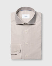 Load image into Gallery viewer, ETON 10001398033 SAND MICRO-CHECK TWILL SLIM SHIRT