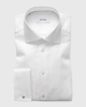 Load image into Gallery viewer, ETON 306079312001 WHITE TEXTURED TWILL CONTEMPORARY FC SHIRT