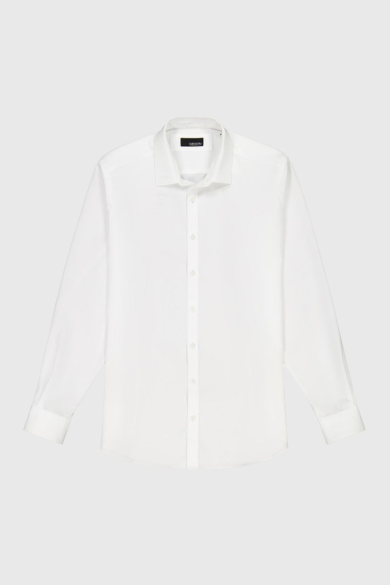 GIBSON FGW014 WHITE REGULAR CUFF FIERCE SHIRT