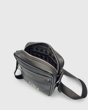 Load image into Gallery viewer, KARL LAGERFELD 815409-990 BLACK CALF LEATHER CROSSBODY BAG