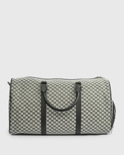 Load image into Gallery viewer, KARL LAGERFELD 805900-990 BLACK CANVAS OVERNIGHT BAG