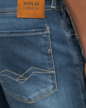 Load image into Gallery viewer, REPLAY RX120661914Y BLUE ANBASS HYPERFLEX JEANS