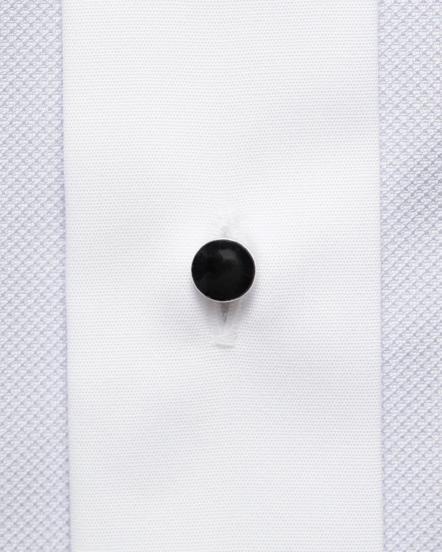 ETON 047588510 GREY-BLUE TUX SLIM FC SHIRT