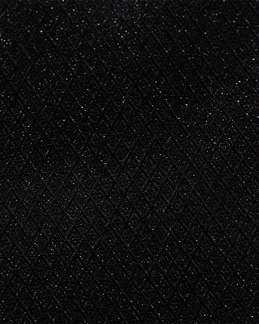 ETON 1000003918 LUREX BLACK SLIM FC SHIRT