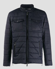 Load image into Gallery viewer, KARL LAGERFELD 505001592520 NAVY BOMBER JACKET