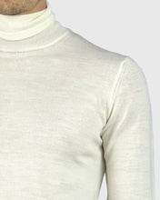 Load image into Gallery viewer, VISCONTI W23R IVORY WOOL ROLL NECK / POLO NECK