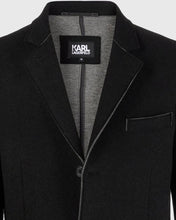 Load image into Gallery viewer, KARL LAGERFELD 502580 BLACK OVERCOAT