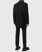 Load image into Gallery viewer, KARL LAGERFELD 502580 BLACK OVERCOAT