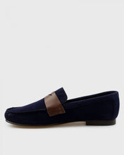 Load image into Gallery viewer, VINCENT & FRANKS VF64_8 NAVY SUEDE LOAFER