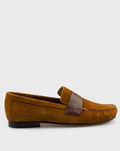 Load image into Gallery viewer, VINCENT & FRANKS VF64_7 TOBACCO SUEDE LOAFER