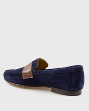 Load image into Gallery viewer, VINCENT & FRANKS VF64_8 NAVY SUEDE LOAFER