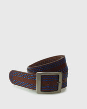 Load image into Gallery viewer, VINCENT& FRANKS / ROUGE 693 ITA ST TAN LEATHER BELT