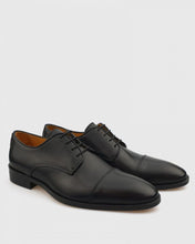 Load image into Gallery viewer, IMASCHI W203371 DERBY LACE TOE CAP BLACK SHOE