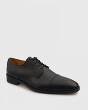 Load image into Gallery viewer, IMASCHI W203371 DERBY LACE TOE CAP BLACK SHOE