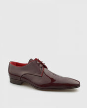 Load image into Gallery viewer, L'STONY 6444 PATENT MAROON LACE SHOE