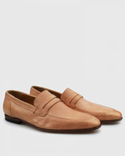 Load image into Gallery viewer, VINCENT & FRANKS VFS19 KANGAROO LEATHER APRICOT LOAFER