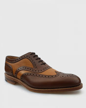 Load image into Gallery viewer, LOAKE TARANTULA BROWN-TAN GOOD YEAR WELTED BROGUE SHOES