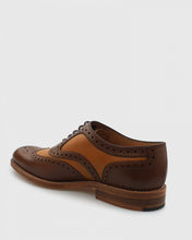 Load image into Gallery viewer, LOAKE TARANTULA BROWN-TAN GOOD YEAR WELTED BROGUE SHOES