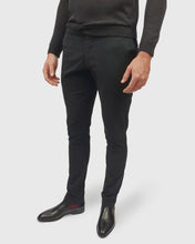 Load image into Gallery viewer, VINCENT & FRANKS S197558GD BLACK STRETCH CHINOS