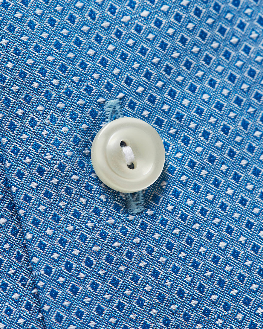 ETON 20892351167 BLUE SLIM SC SHIRT