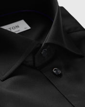 Load image into Gallery viewer, ETON 30007931118 BLACK SIGNATURE TWILL CONTEMPORARY SC SHIRT
