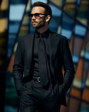 Load image into Gallery viewer, ETON 30007951118 BLACK SIGNATURE TWILL SLIM SINGLE CUFF SHIRT