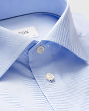 Load image into Gallery viewer, ETON 310079122 BLUE TEXTURED TWILL SC SHIRT