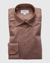 Load image into Gallery viewer, ETON 3429795384740 EXTRA LONG SLEEVE RUST SLIM SC SHIRT