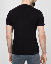 Load image into Gallery viewer, REPLAY M37312660 DIGITAL PRINT BLACK CREW T-SHIRT