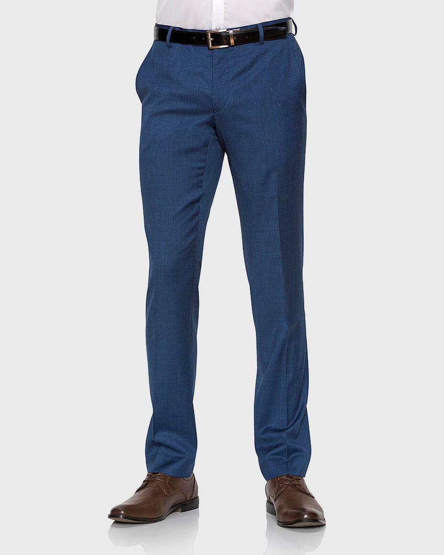 GIBSON FGD019 BLUE CAPER SUIT TROUSER