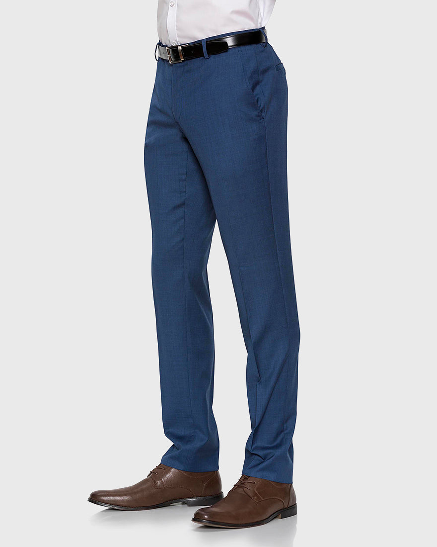 GIBSON FGD019 BLUE CAPER SUIT TROUSER