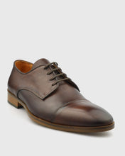 Load image into Gallery viewer, IMASCHI W233371 DERBY LACE TOE CAP BRANDY SHOE