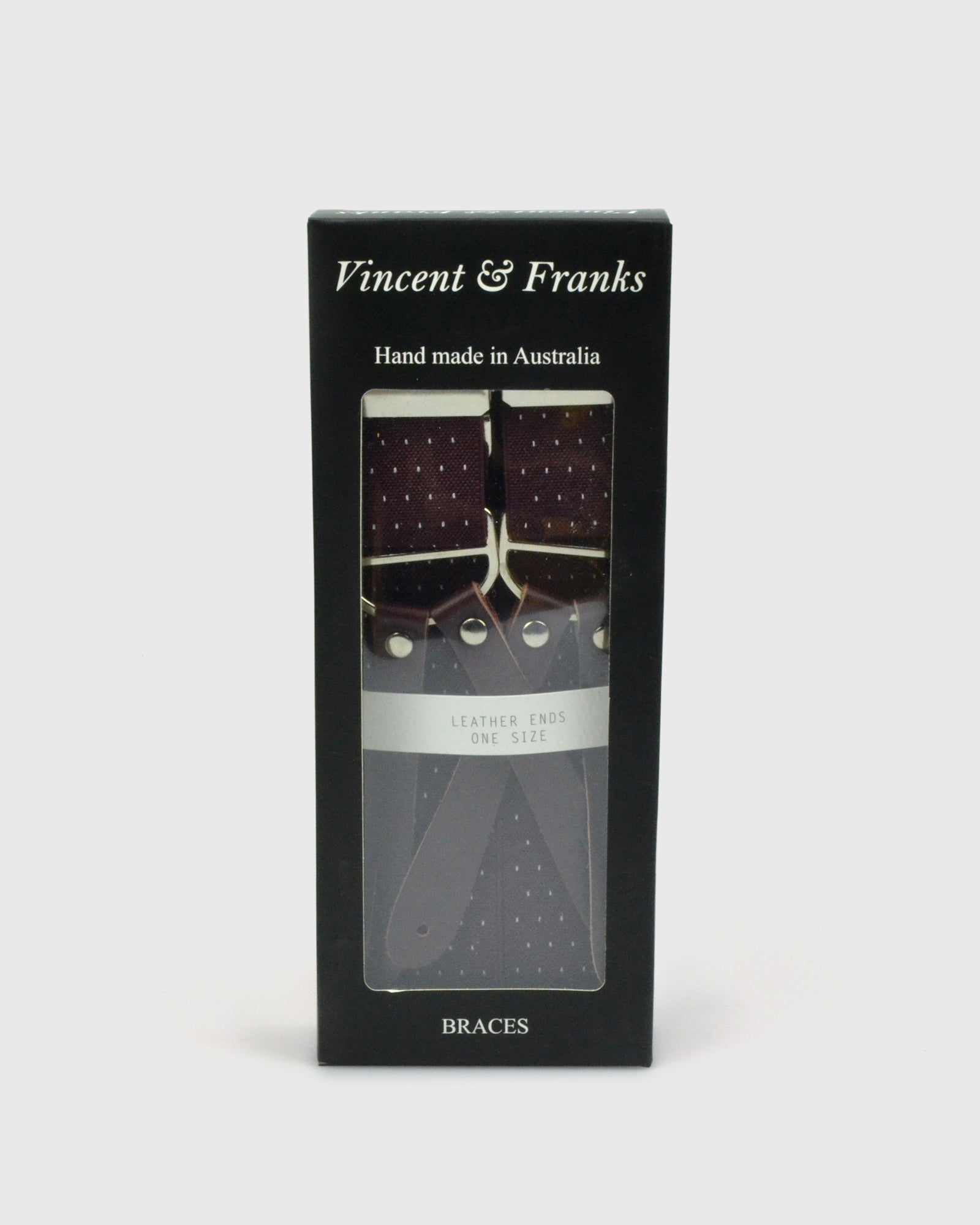 BRACES VF06F-35 BYB BI Y-BACK MAROON