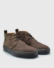 Load image into Gallery viewer, VINCENT & FRANKS VFW22 SUEDE CHOCOLATE HIGH-TOP BOOT