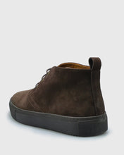 Load image into Gallery viewer, VINCENT & FRANKS VFW22 SUEDE CHOCOLATE HIGH-TOP BOOT
