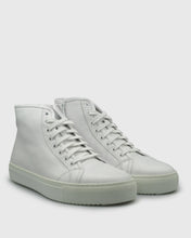 Load image into Gallery viewer, VINCENT & FRANKS VFW22HT WHITE HIGH-TOP LEATHER SNEAKER