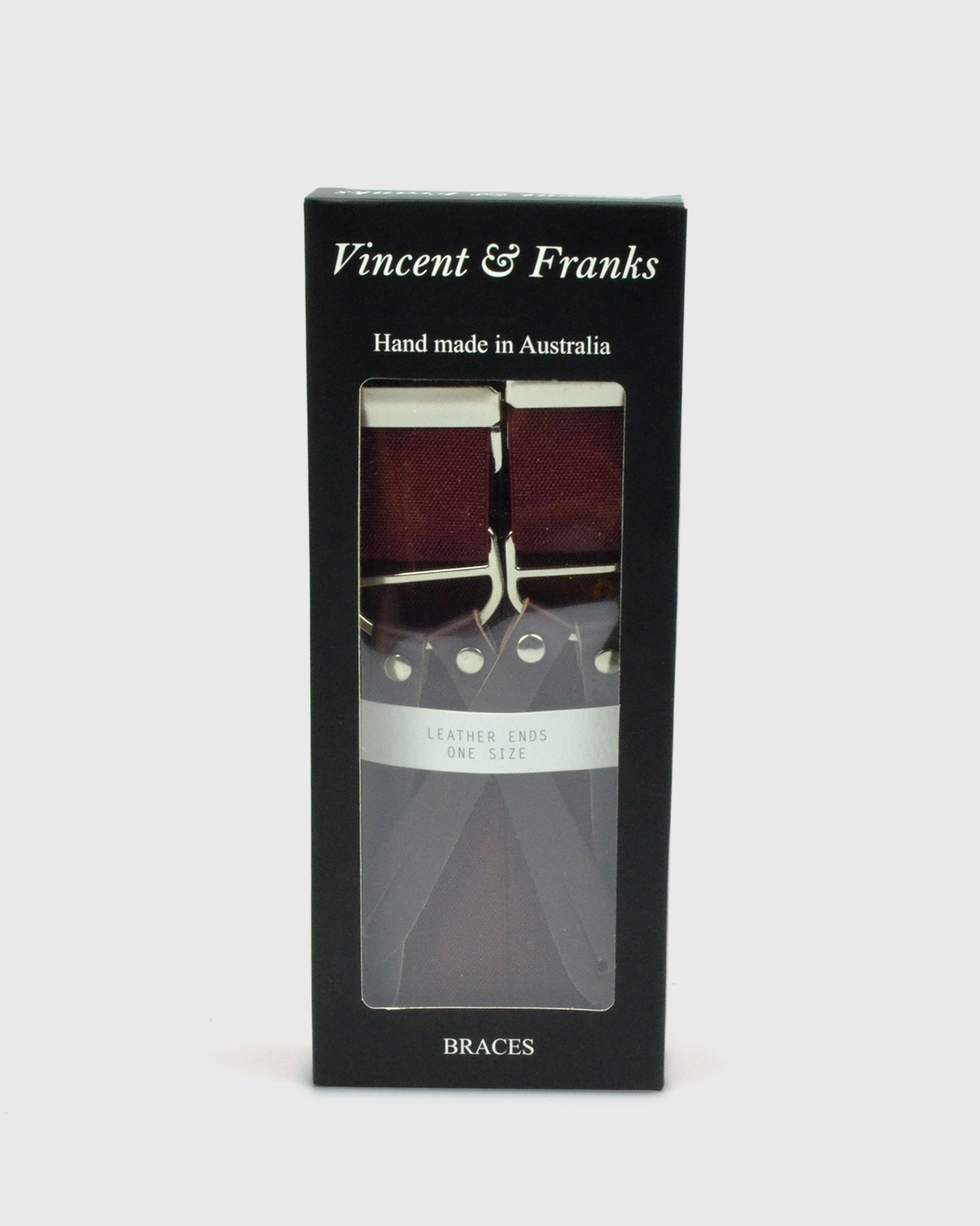 BRACES VF06F-35 BYB PL Y-BACK WINE