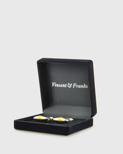 Load image into Gallery viewer, VINCENT & FRANKS VF27002G BARREL CUFFLINKS
