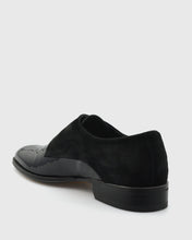 Load image into Gallery viewer, VINCENT & FRANKS VFW23MS BLACK SHINY PATENT MONK STRAP SHOE