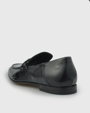 Load image into Gallery viewer, VINCENT & FRANKS VFS21 BLACK PERFORATED PATENT LOAFER