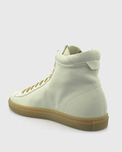 Load image into Gallery viewer, VINCENT & FRANKS VFW23 PUTTY HIGH-TOP LEATHER SNEAKER