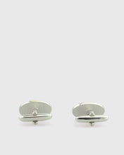 Load image into Gallery viewer, VINCENT & FRANKS VF23126R RHODIUM MOP CUFFLINKS