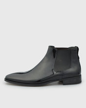 Load image into Gallery viewer, VINCENT & FRANKS VFS21-23 BLACK PATENT CHELSEA BOOT