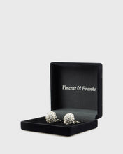 Load image into Gallery viewer, VINCENT & FRANKS VF23090C CRYSTAL CUFFLINKS