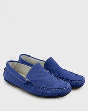 Load image into Gallery viewer, ANTICA CALZOLERIA 801-C AZZURRO SUEDE DRIVING SHOE