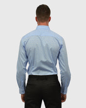Load image into Gallery viewer, VINCENT & FRANKS S194S6720-03 BLUE JACQUARD SLIM SC SHIRT